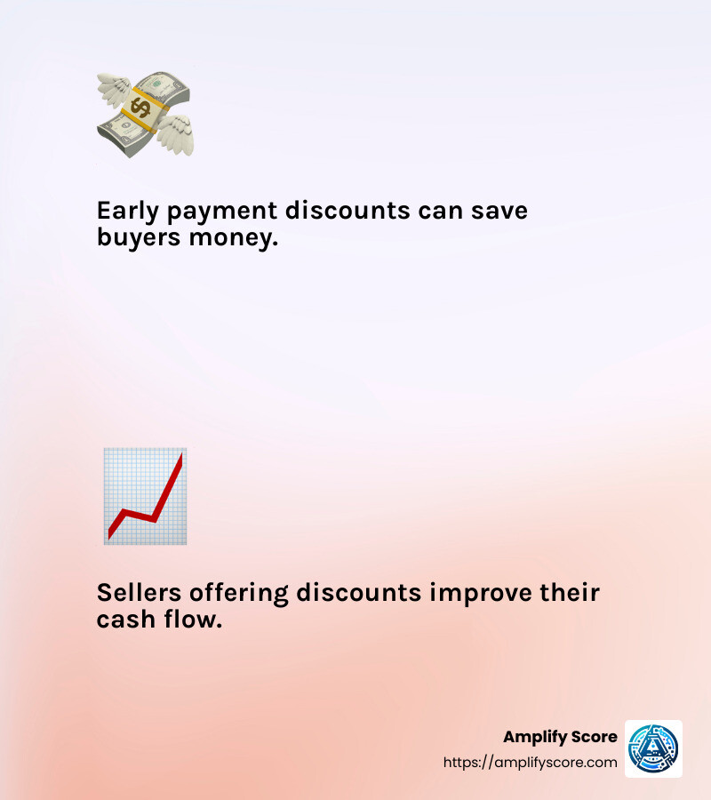 Early Payment Discount Example - NET 60 payment infographic 2_facts_emoji_light-gradient